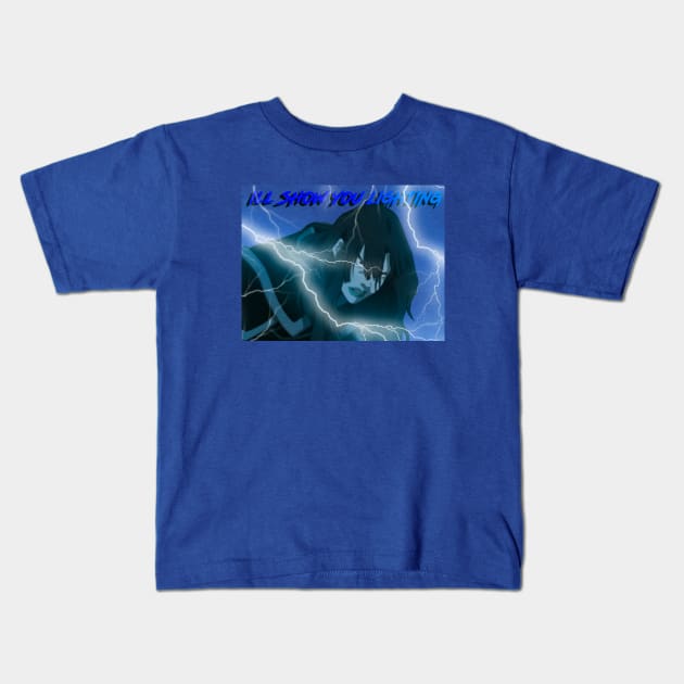 azula iconic line tshirt Kids T-Shirt by hcpefvll